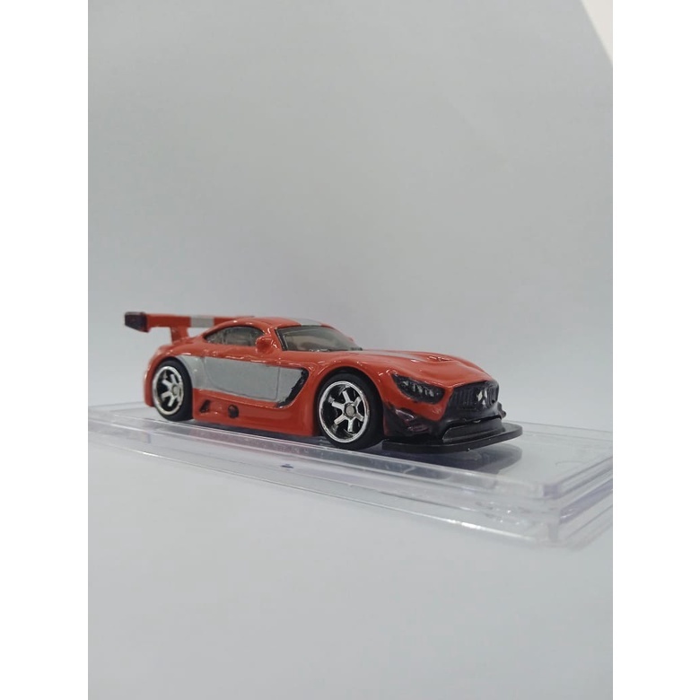 HotWheels 16 MERCEDES AMG GT3 Custom Merah Silver HW Hot Wheels