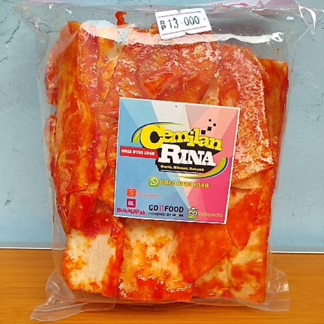 

keripik singkong balado khas minang