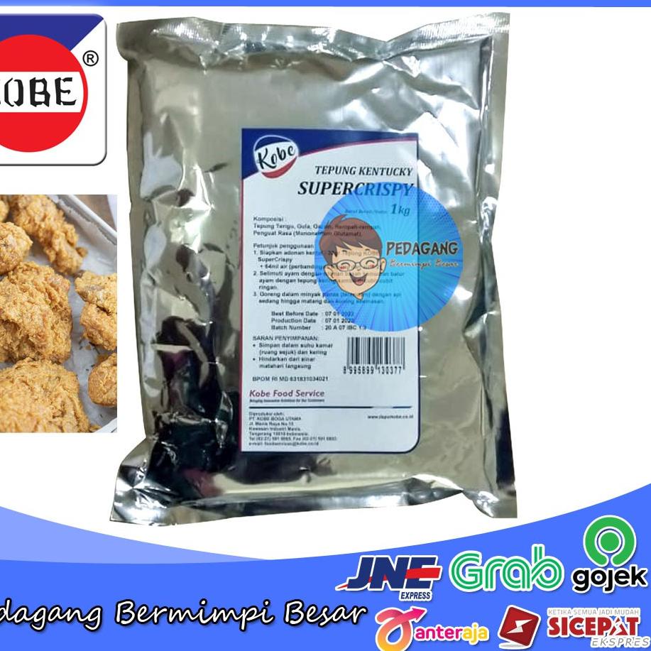 

BISA ✨COD✨ Kobe Tepung Kentucky Super Crispy 1Kg | Tepung Fried Chicken !!!