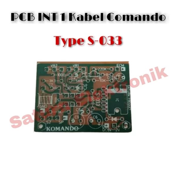 PCB Comando Int 1Kabel S-033