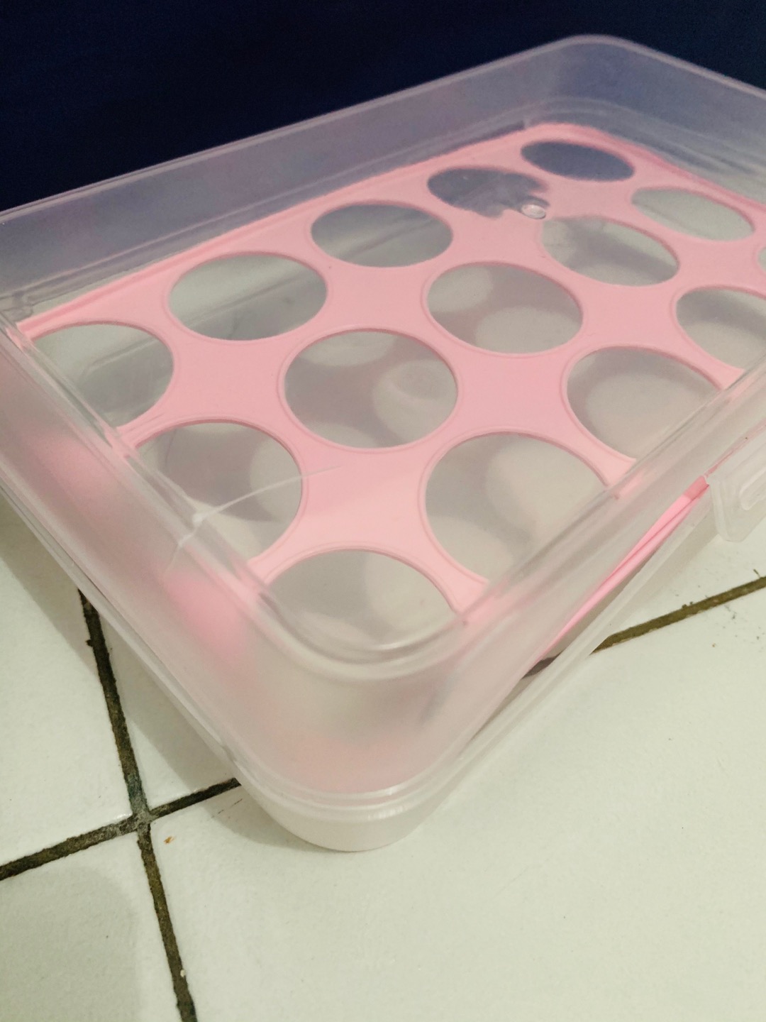 Jhdp51 Kotak Penyimpanan Telur Murah Transparant 15 Sekat Egg Box Organizer Tempat Organiser Telur