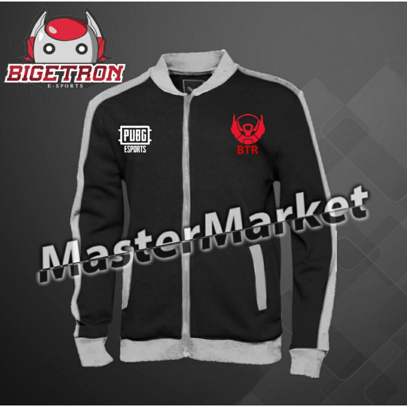 JAKET HOODIE ZIPPER BIGETRON RA .JAKET BTR PUBG