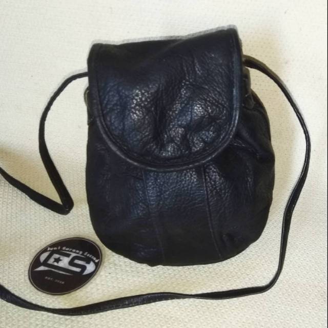Mini Sling bag Kulit Asli