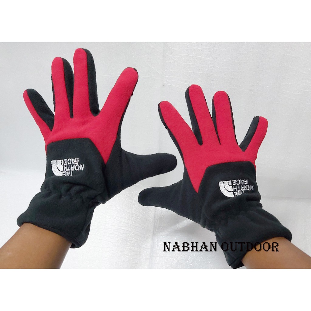 SARUNG TANGAN POLAR FLEECE GLOVES THUMBAL SARUNG TANGAN CAMPING SARUNG TANGAN MOTOR