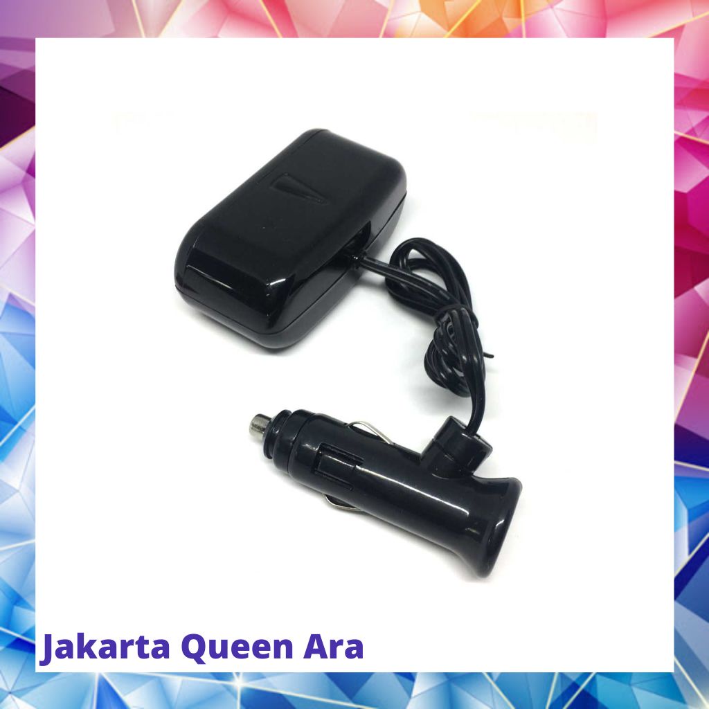 CHOGUS Car Charger Cigarette Splitter 3 Socket 12V 5A - BM-00