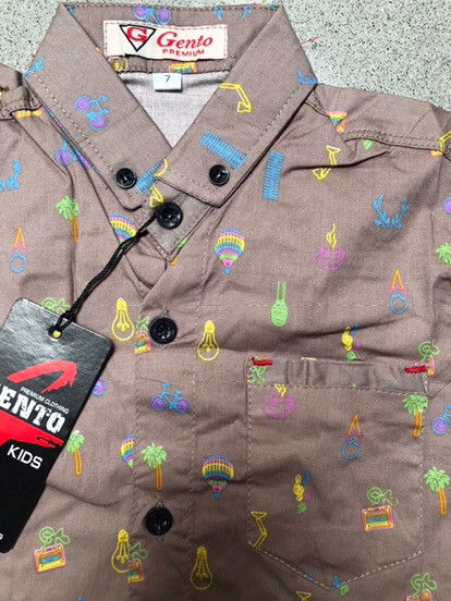 Lee Kemeja Anak Laki-laki Motif 6 Bulan - 13 Tahun 011a