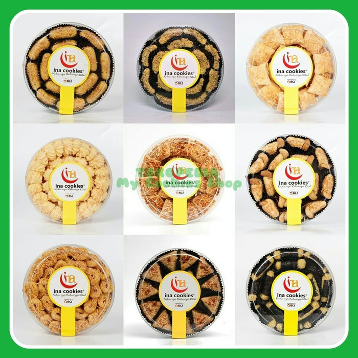 

Kue Kering Ina Cookies 500 gram varian Asin Khusus Gojek