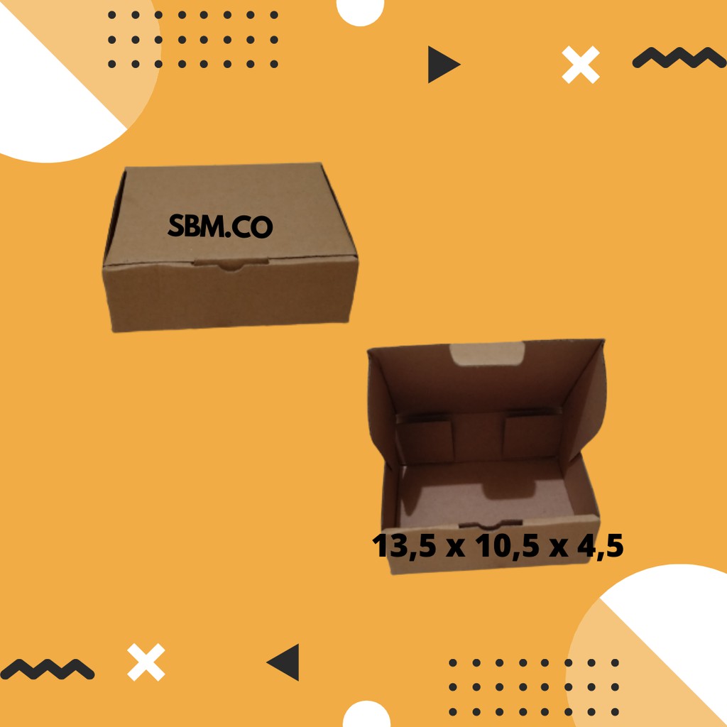 

KARDUS PACKING AKSESORIS UKURAN 13,5 X 10,5 X 4,5 BOX BROWNIS COKELAT POLOS