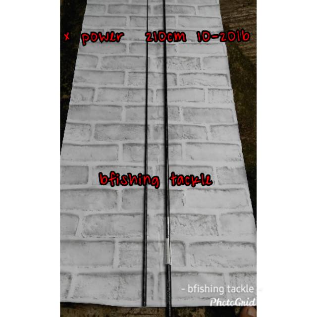 Blank hollow X WARP 210CM 10-20lb