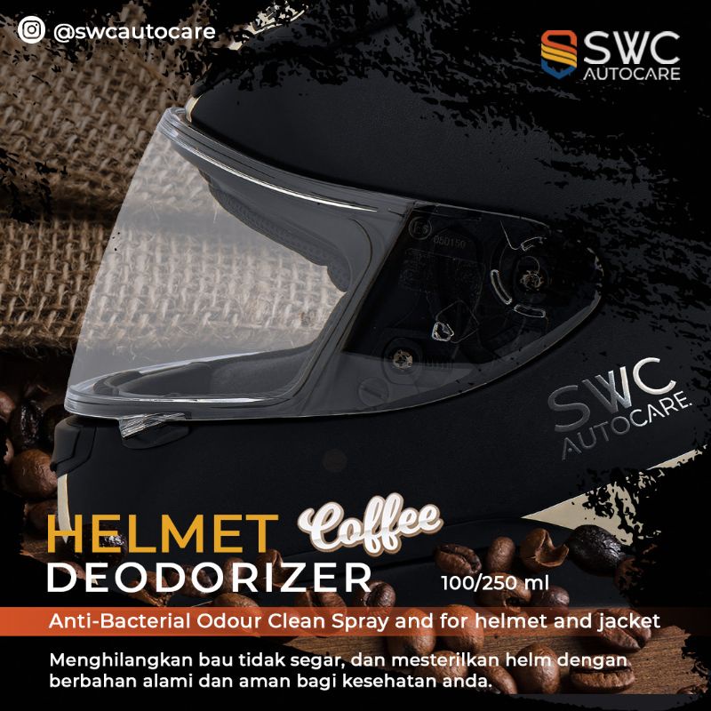 Pengharum Helm - Helmet Deodorizee -  Coffee Kopi