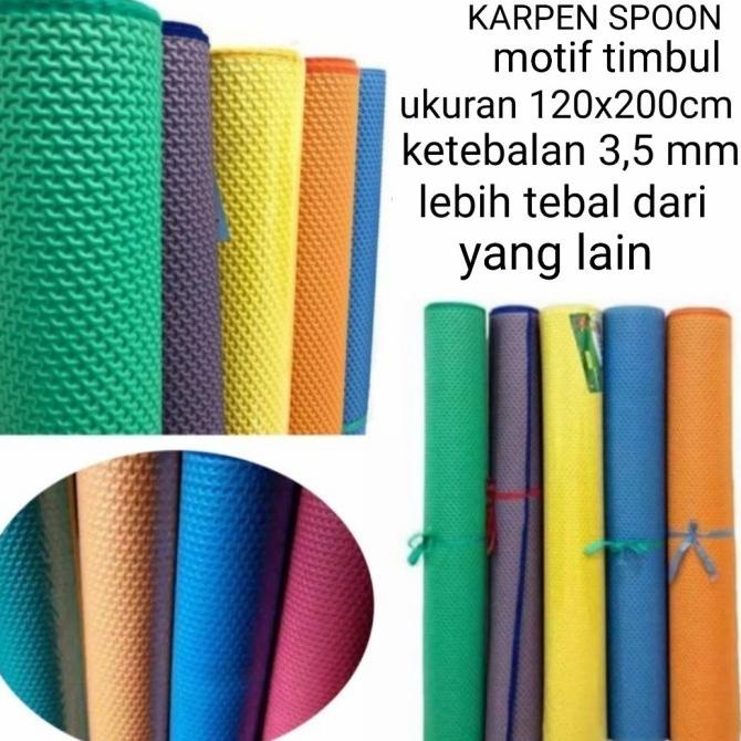 Karpet Lantai spons Tikar Spon MERCY 120x200 Karpet bentol tebal 3,5mm