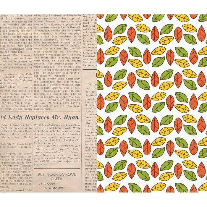 Kertas Scrapbook - Pattern Hello Fall Design (3)