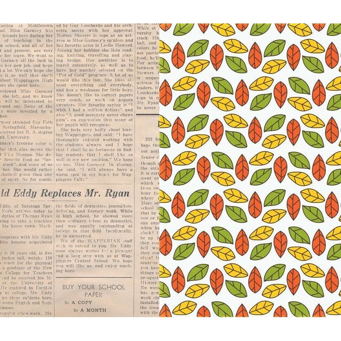 Kertas Scrapbook - Pattern Hello Fall Design (3)