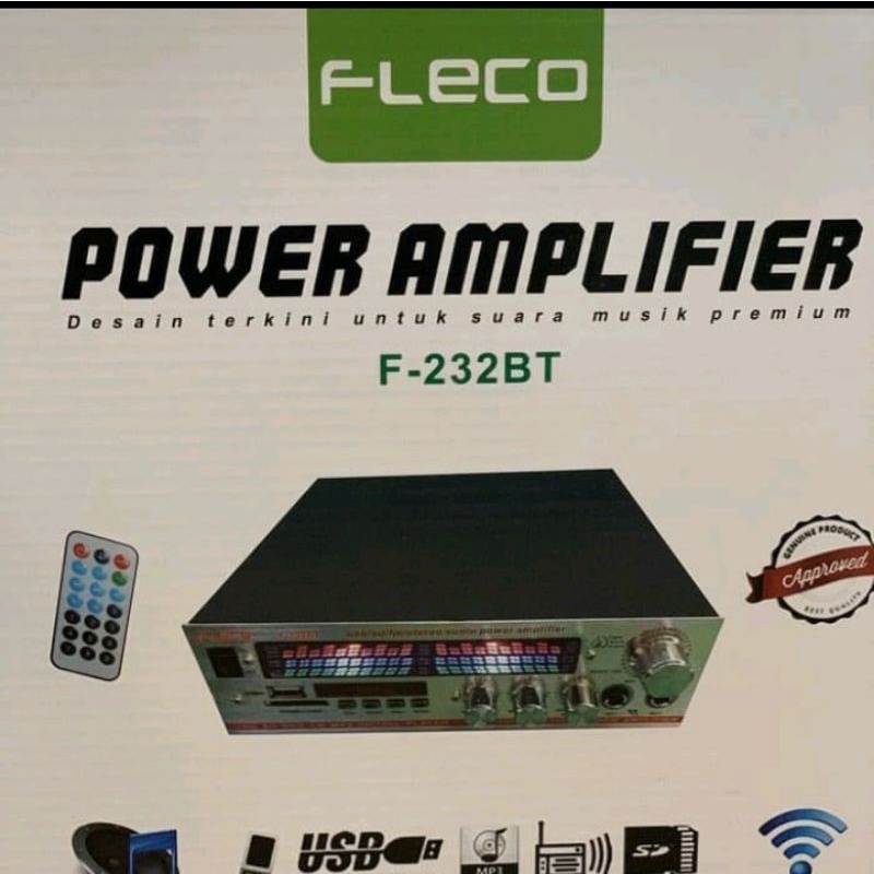 Power Amplifier Fleco F -232BT