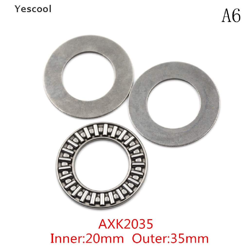 Yescool AXK0821 - AXK2542 Thrust Needle Roller Bearing Dengan Dua Washer
