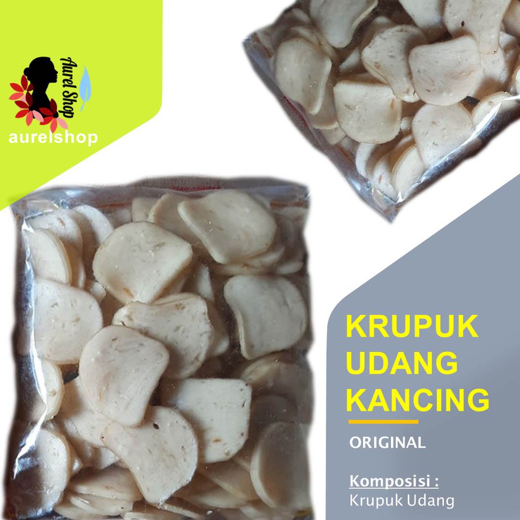 

Krupuk Udang Kancing 1 kg (Shrimp Cracker Button)