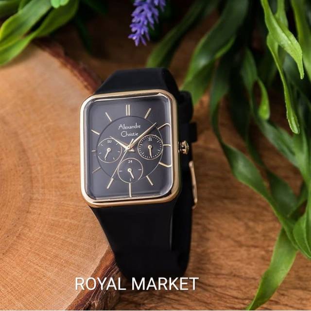 [PILIHAN WARNA LAIN GESER FOTONYA] ORIGINAL GARANSI RESMI 1 TAHUN JAM TANGAN WANITA ALEXANDRE CHRIST