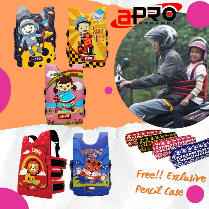 Sabuk Bonceng Motor Anak Apro Apparel