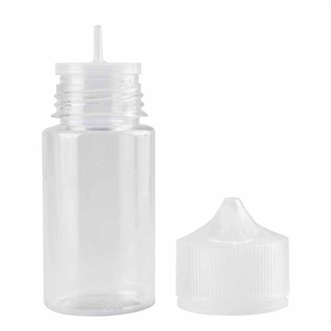 Botol essen Stubby 60ML V3 PUTIH