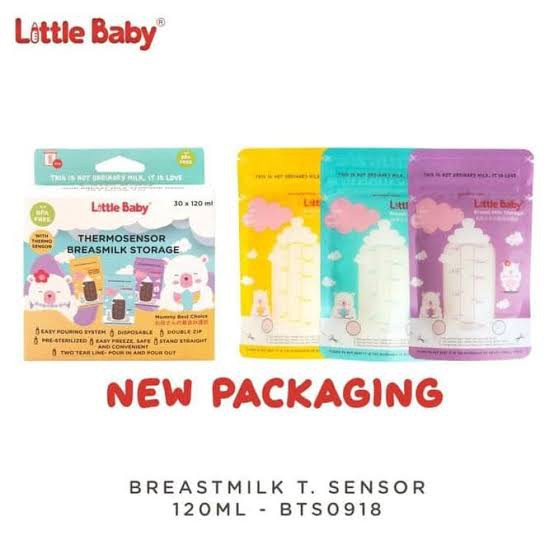 Little Baby Thermosensor Breastmilk Storage 120ml