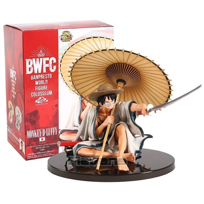 Figure Luffy Wano Kingdom Samurai BWFC Series