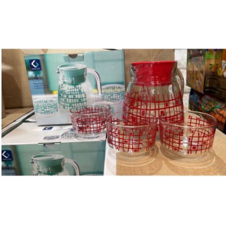 New Teapot Motif Kimglass | Teko Kaca