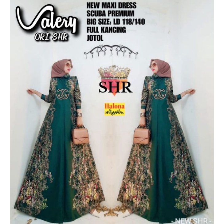 VALERY ORI SHR (GAMIS PESTA JUMBO LD118CM)
