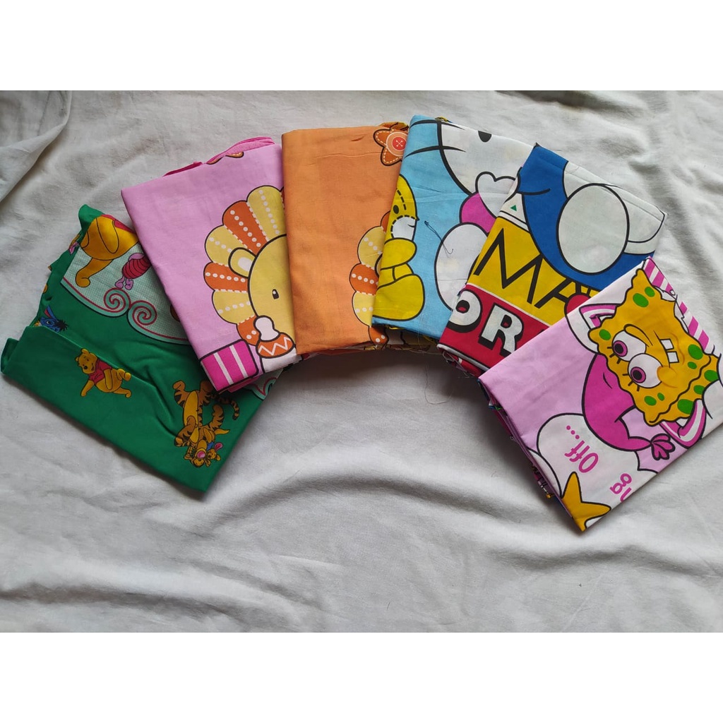 Sarung Bantal Cinta Rempel Motif Karatek Anak Anime Lucu Ukuran 45x90