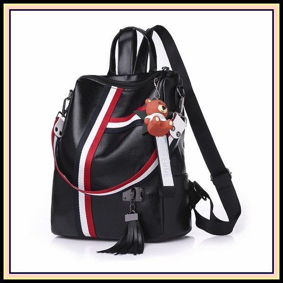 Tas Ransel Wanita Import Murah Kulit Batam Anti Maling Mini Korea R9E0 Mv_Marvelouz Mv302040 Tas Ra