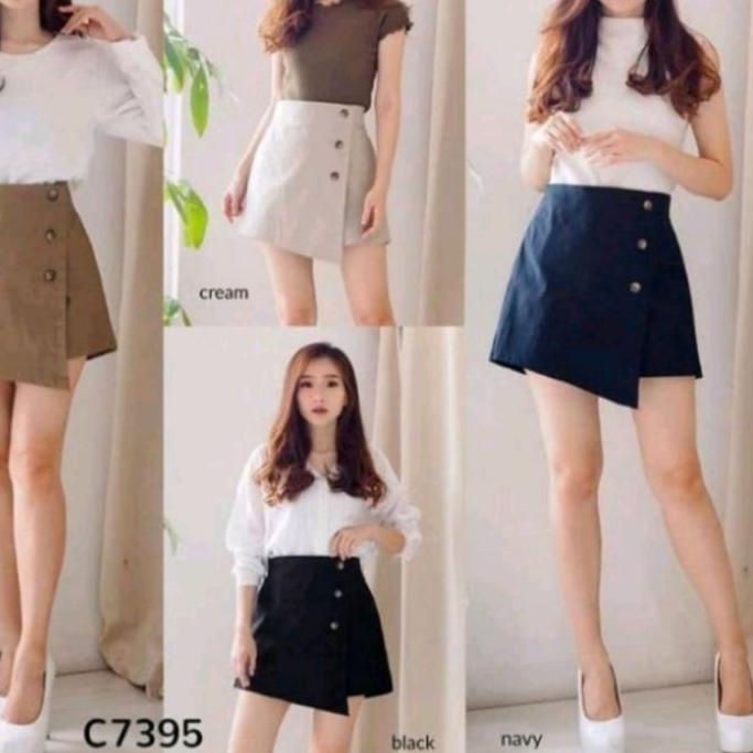 ROK KOREAN STYLE / ROK MINI SKIRT / CELANA ROK MINI / CELANA ROK PENDEK 드