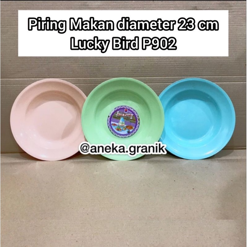 Piring bulat Lucky Bird 9 inch P-902 | P902