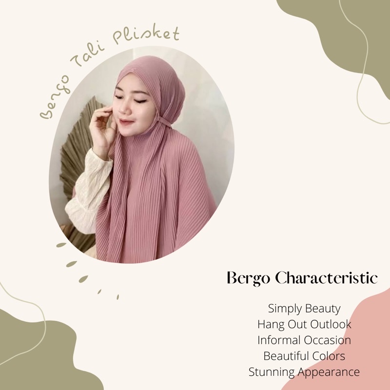 BERGO MARYAM TALI PLISKET - BERGO PLISKET ANTEM - BERGO MARYAM KEKINIAN  - BERGO TALI PLISKET