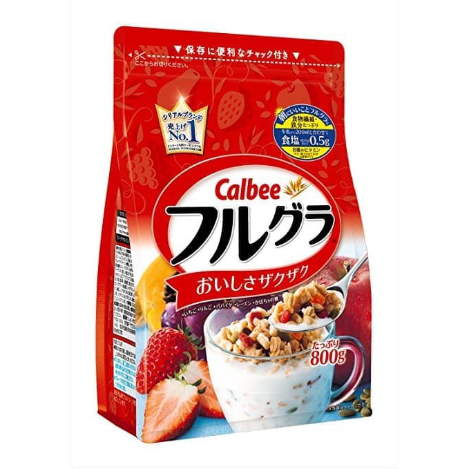 

Calbee Fruit granola 800g