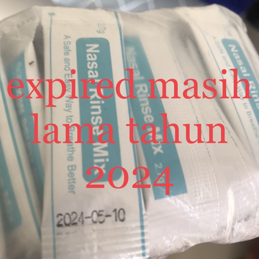 Nasal Rinse Mix garam nasal Pencuci hidung Nasal Wash salt nasal