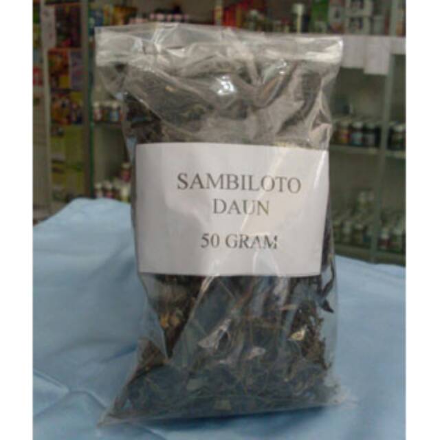 

Daun sambiloto 50 gram
