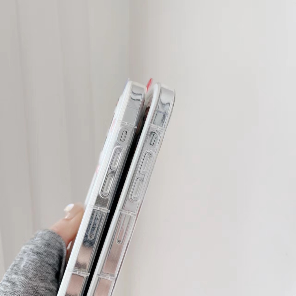 Ins Soft Case TPU Motif hello kitty Untuk iPhone 14 14pro 14max 14prm 13 13pro 13pro 13prm 11 6splus 7Plus 8Plus Xr XS 13 12pro Max