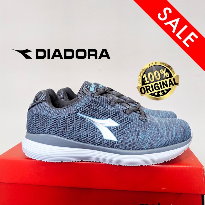 Sepatu Running Wanita Diadora Imola W DIAX9F0107GB - Grey ORI