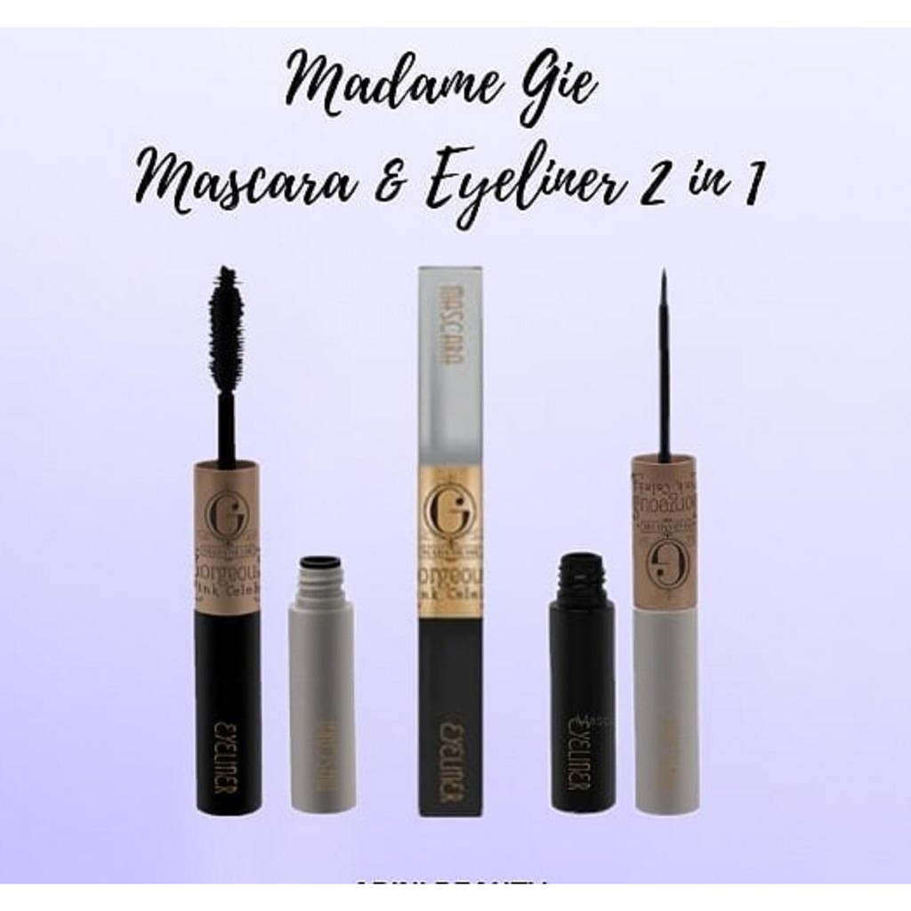 Madame Gie Mascara+Eyeliner 2 in 1