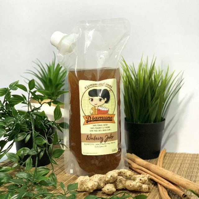 

DJAMUNE - Kemasan Refill Wedang Jahe / Jahe Manis 1.000ml