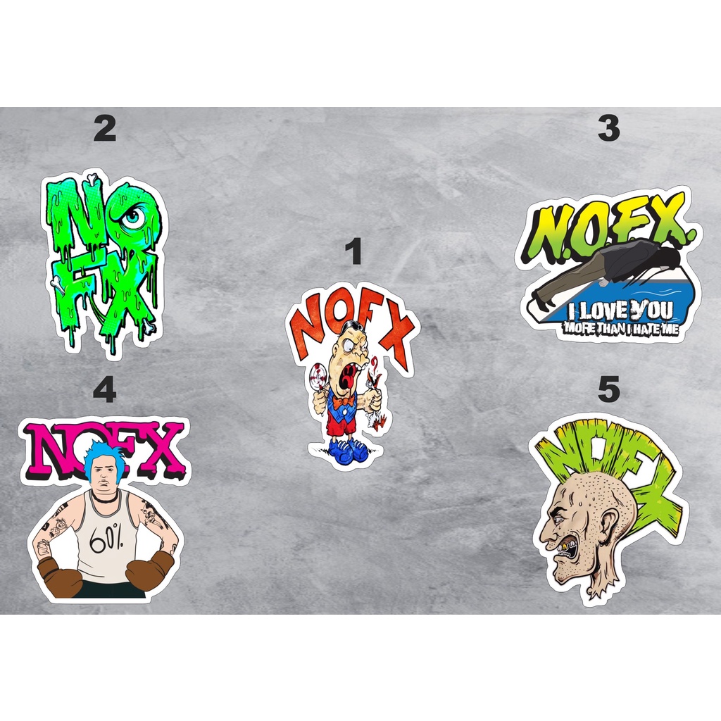 

STICKER PACK BAND - STICKER AESTHETIC, CASE HP, MOTOR - STICKER LAPTOP TUMBLER - VOL2 - STICKER NOFX