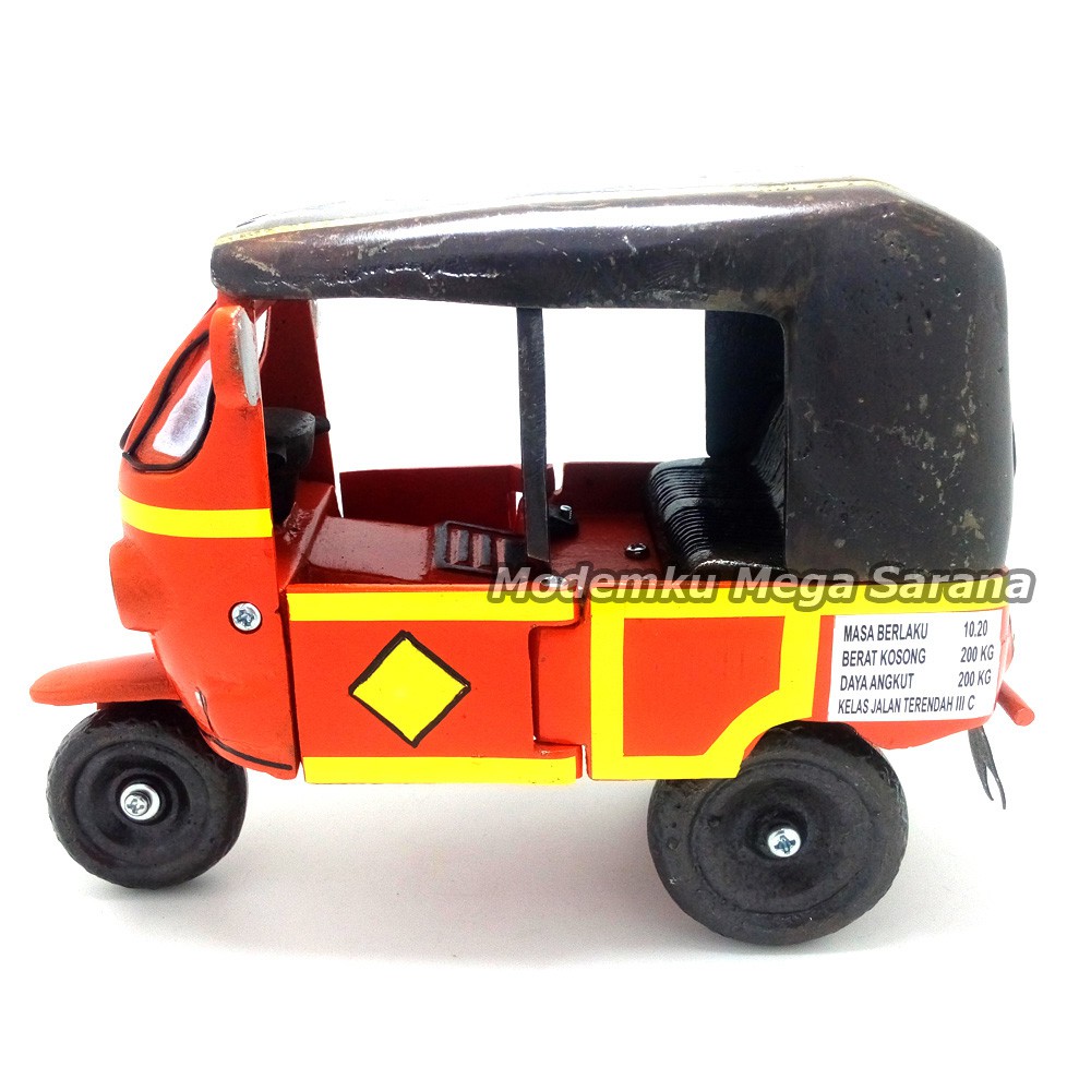 Miniatur Bemo | Miniatur Bajaj Besi