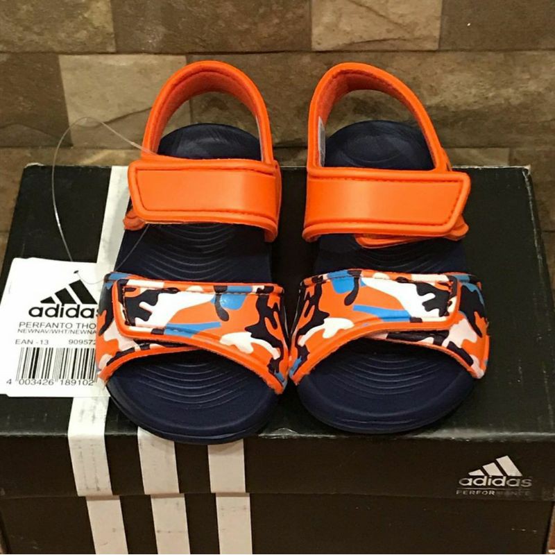 Adidas Akwah Sandal Gunung Anak Army Orange
