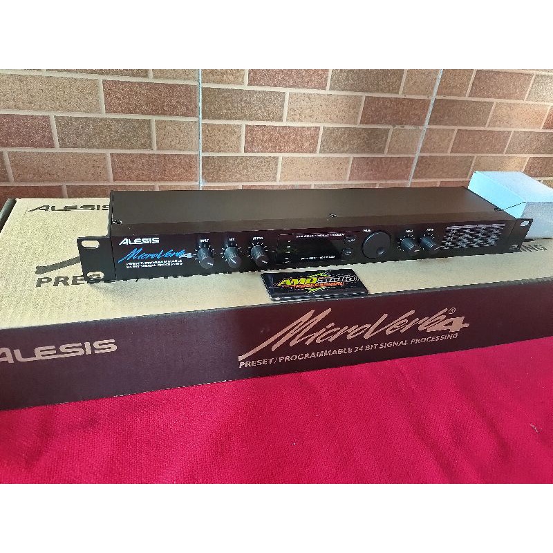 Efek Vokal Alesis microverb 4 Taiwan kuping besi taiwan super grade A