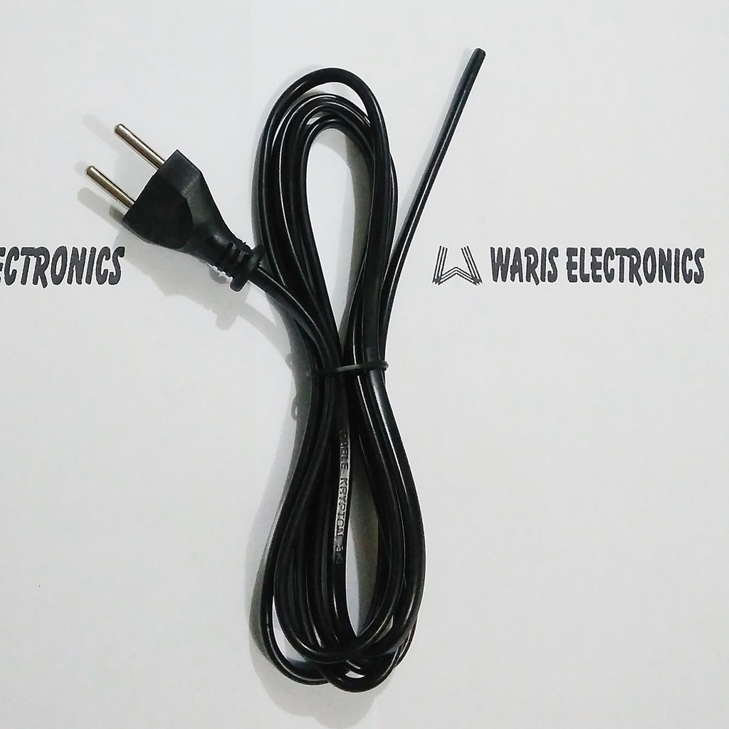 Kabel Jack Power Listrik AC Buntung