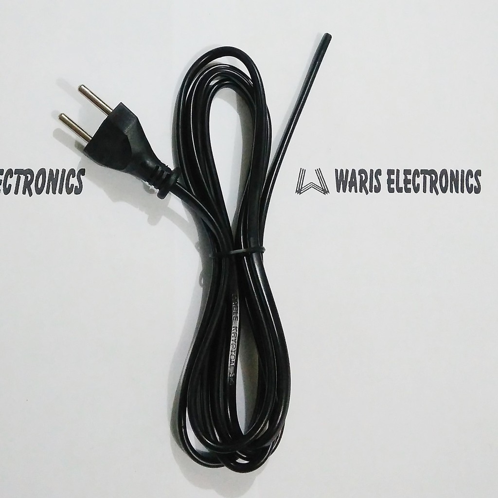 Kabel Jack Power Listrik AC Buntung