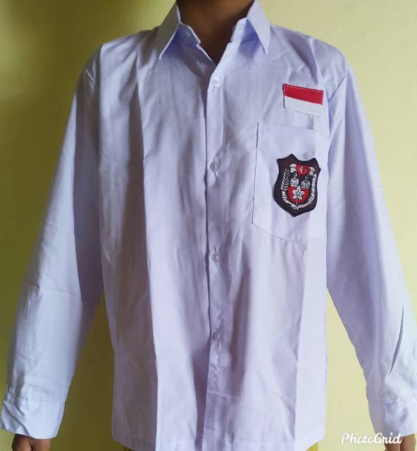 seragam sekolah Putih Panjang Pendek SD Best Seller