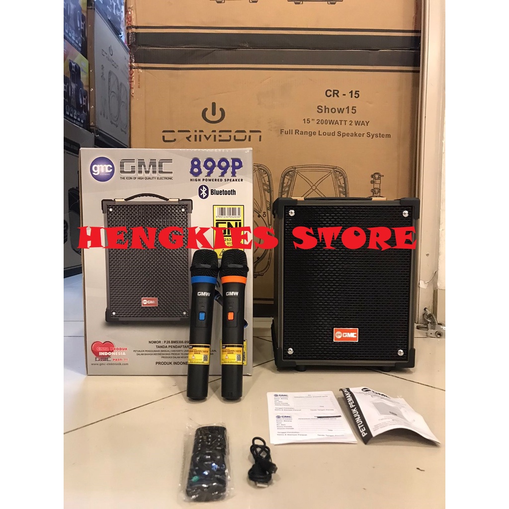 Speaker Karaoke Portabel GMC 899P