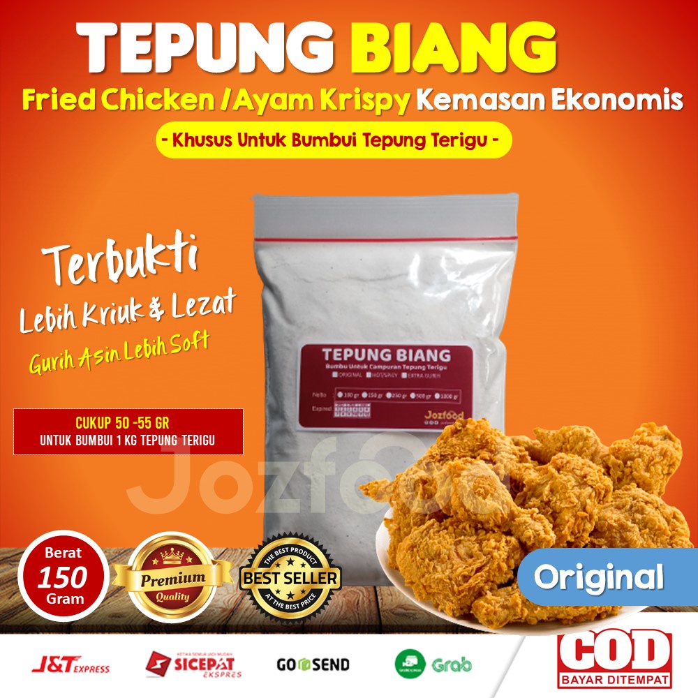 

Tepung Biang Fried Chicken Bumbu Inti Premix