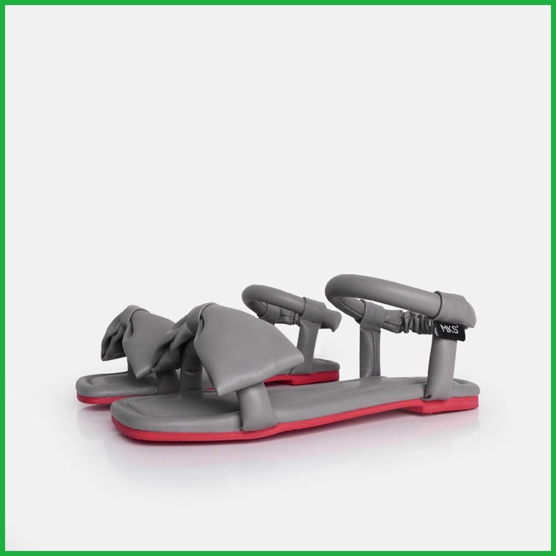 [PRELOVED] PL Lucia grey sandal by mks shoes