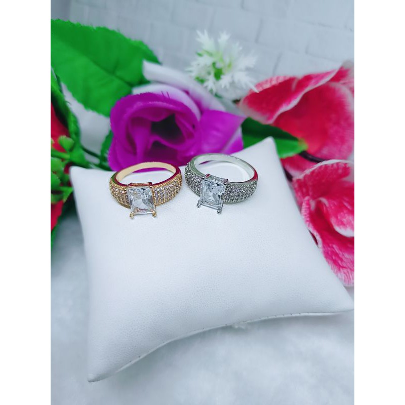 cincin permata replika lapis emas 18k type:(i026-i029)